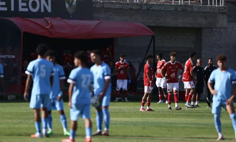 إلغاء مباراة الأهلي وبيراميدز في دوري الجمهورية (صور)