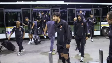 بعثة الأهلي تصل القاهرة بعد الفوز على إيجل نوار