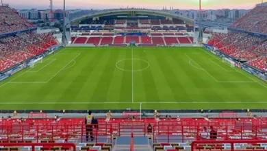 أجواء ملعب محمد بن زايد قبل قمة الأهلي والزمالك