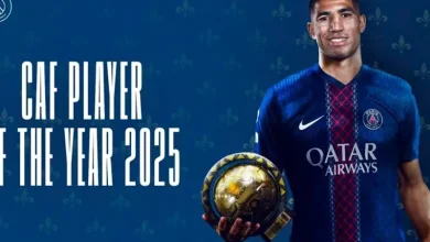 احتفال استثنائي من باريس بإنجاز حكيمي