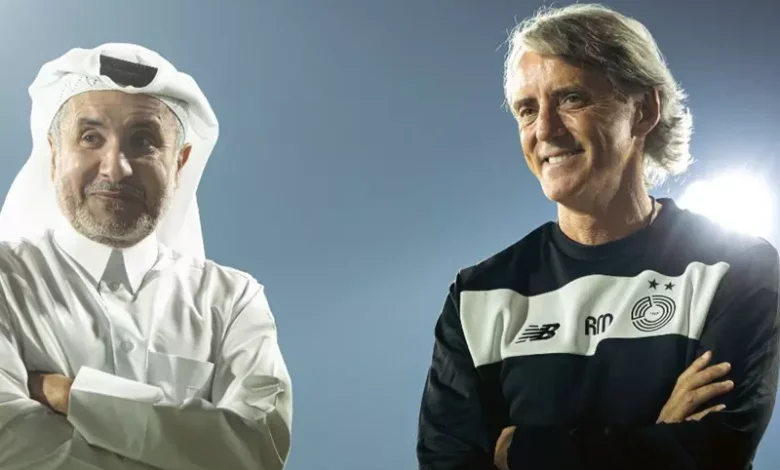 تقارير تكشف راتب مانشيني مع السد القطري