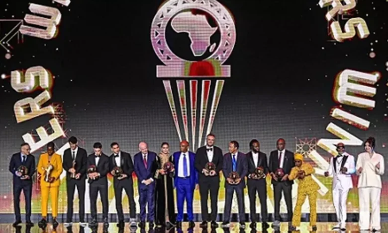 لقطات من احتفال بيراميدز بجوائز الأفضل في أفريقيا