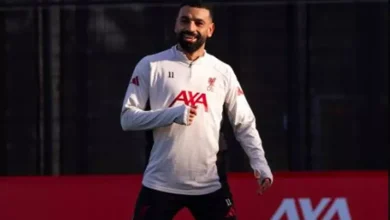 لقطات من تدريبات ليفربول قبل لقاء نوتنجهام فورست