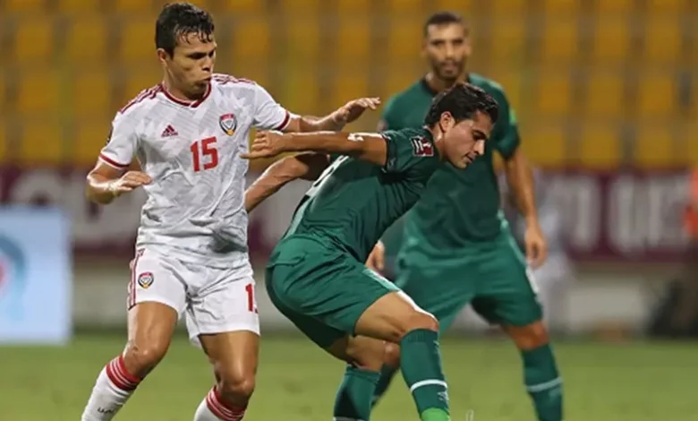 مباراة العراق والإمارات.. الموعد والقناة الناقلة