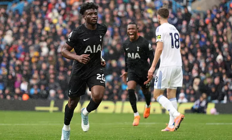 مباراة توتنهام ومانشستر يونايتد.. شكوك حول مشاركة قدوس