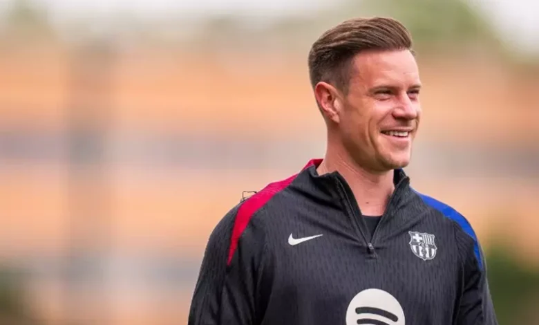 موندو ديبورتيفو: برشلونة لم يتلق أي عروض لضم تير شتيجن