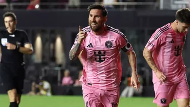 ميسي يقود إنتر ميامي للفوز برباعية ضد ناشفيل