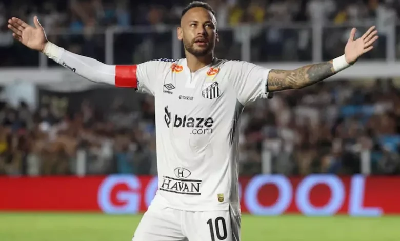 نيمار يقود سانتوس لفوزٍ عريض في الدوري البرازيلي