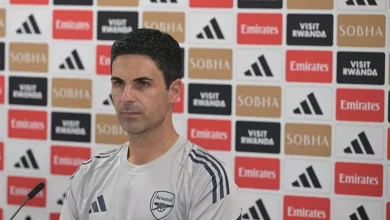 بعد شكوك إصابة رايس.. أرتيتا ينتقد جدول المباريات