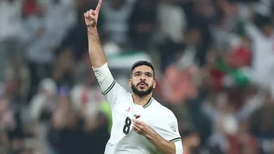 حامد حمدان يسجل هدفًا لفلسطين ضد تونس في كأس العرب