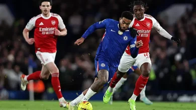 رييس جيمس يمنح تشيلسي التعادل ضد أرسنال (تحليل رقمي)