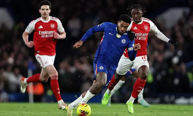 رييس جيمس يمنح تشيلسي التعادل ضد أرسنال (تحليل رقمي)