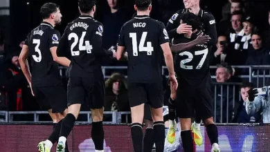 مانشستر سيتي يتجاوز عقبة فولهام في مباراة الـ 9 أهداف