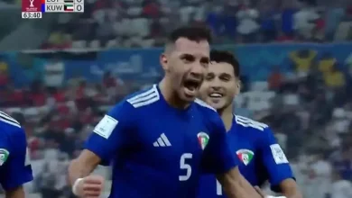 منتخب الكويت يباغت مصر بهدف التقدم في كأس العرب (فيديو)